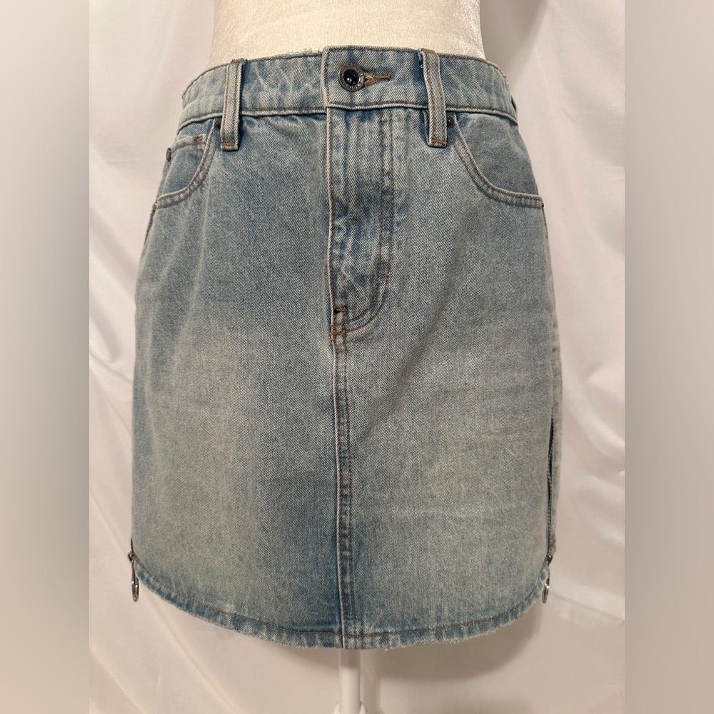 Armani Exchange Denim Mini Skirt